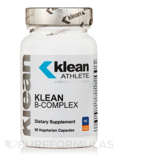 Основное фото товара Klean Athlete, Жиросжигатели, Klean B-Complex, 60 капсул