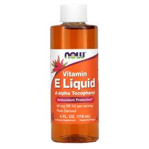 Вітамін E Токофероли Vitamin E NOW 120 мл Вітамін E Токофероли Vitamin E NOW 120 мл