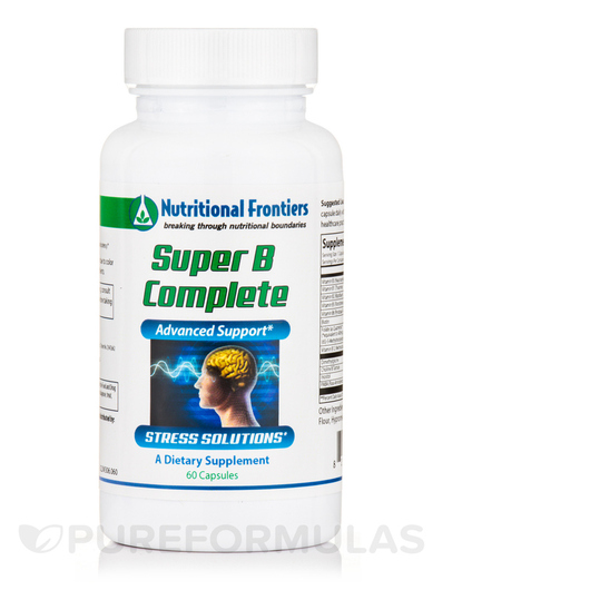Основное фото товара Nutritional Frontiers, B-комплекс, Super B Complete, 60 капсул