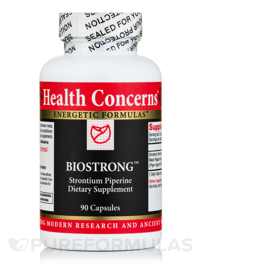 Основное фото товара BioStrong Strontium Piperine Dietary Supplement, Стронций, 90 кап