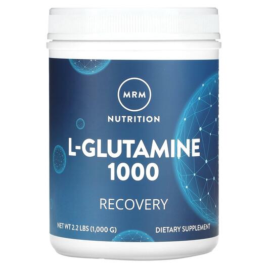 Основное фото товара MRM, L-Глутамин 1000, L-Glutamine 1000, 1000 г