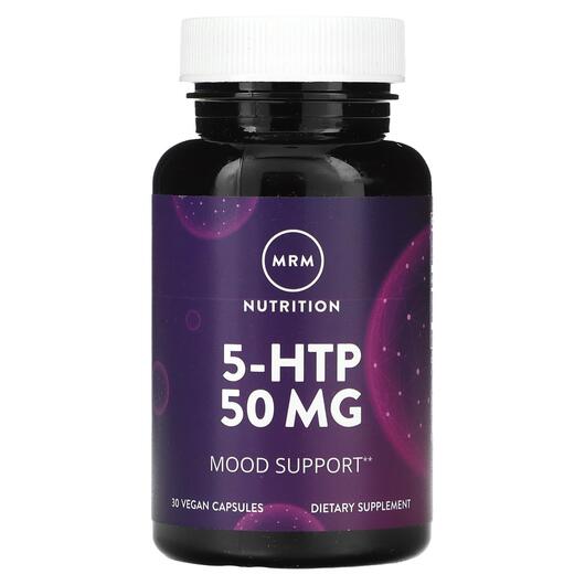 Основное фото товара MRM, 5-гидрокситриптофан, 5-HTP 50 mg, 30 капсул