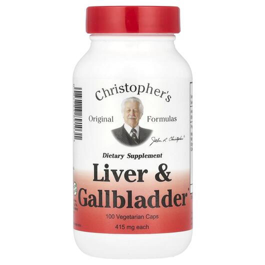 Основное фото товара Поддержка печени, Liver & Gallbladder, 100 капсул