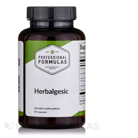 Основное фото товара Professional Formulas, Травяные добавки, Herbalgesic, 90 капсул