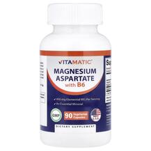 Магній Magnesium Aspartate with B6 Vitamatic Магній Magnesium Aspartate with B6 Vitamatic