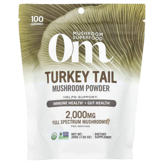 Основное фото товара Хвост Индейки, Turkey Tail Immune Defense Power, 200 г