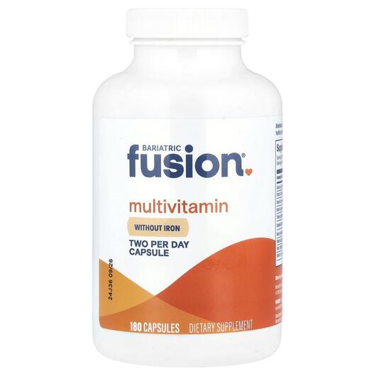 Основне фото товара Multivitamin Without Iron, Мультивітаміни, 180 капсул