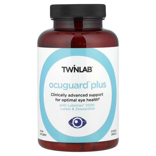 Основное фото товара Twinlab, Поддержка зрения, OcuGuard Plus, 120 капсул