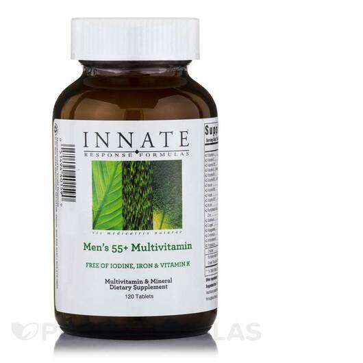 Основное фото товара Men's 55+ Multivitamin Free, Витамины для мужчин 50+, 120 та