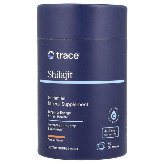 Основное фото товара Trace, Шилайт, Shilajit Gummies Orange, 30 таблеток