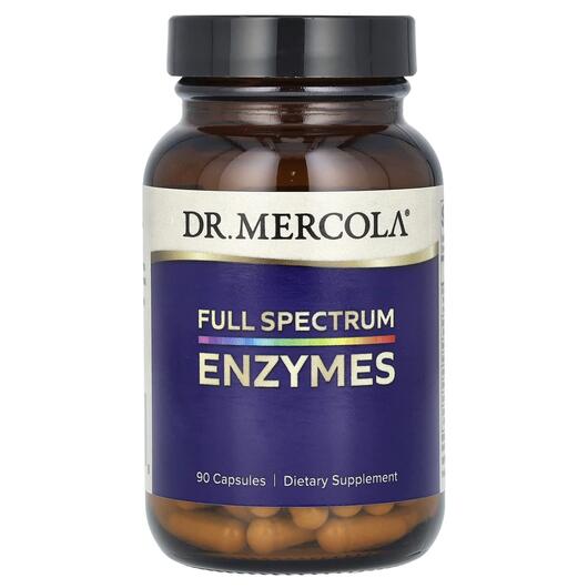 Основное фото товара Dr. Mercola, Ферменты, Enzymes Full Spectrum, 90 капсул