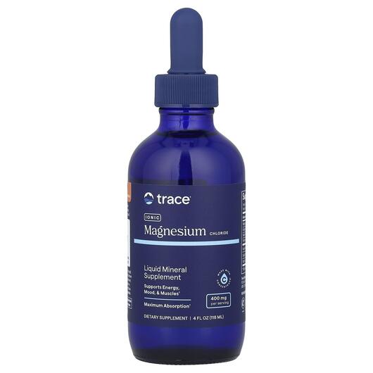 Основное фото товара Trace, Магний, Ionic Magnesium 400 mg, 118 мл
