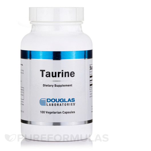 Основное фото товара Douglas Laboratories, L-Таурин, Taurine, 100 капсул