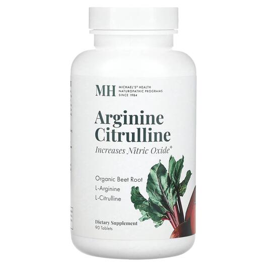 Основное фото товара MH, L-Аргинин, Arginine Citrulline, 90 таблеток
