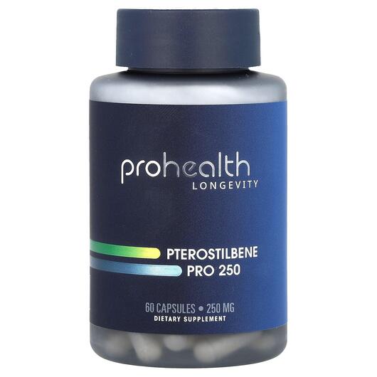 Основное фото товара Птеростильбен, Pterostilbene Pro 250, 60 капсул
