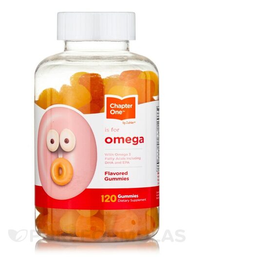 Основное фото товара Chapter One, Омега 3, Omega Gummies, 120 таблеток