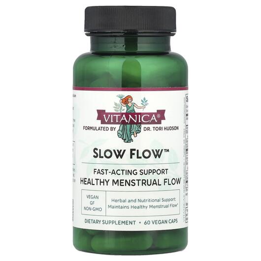 Основное фото товара Vitanica, Поддержка менструального цикла, Slow Flow, 60 капсул