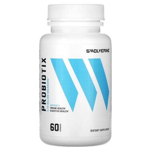 Основне фото товара Swolverine, Probiotix, Пробіотики, 60 капсул