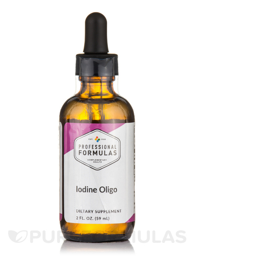 Основное фото товара Professional Formulas, Йод, Iodine Oligo, 59 мл