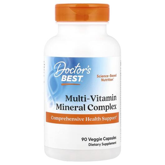 Основное фото товара Витамины + D3 и Quatrefolic, Multi-Vitamin + D3, 90 капсул
