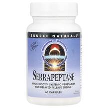 Serrapeptase Серрапептаза Source Naturals 60 капсул