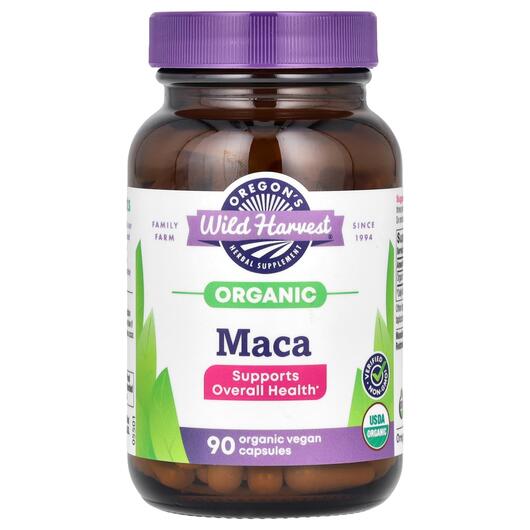 Основное фото товара Oregon's Wild Harvest, Мака, Organic Maca, 90 капсул