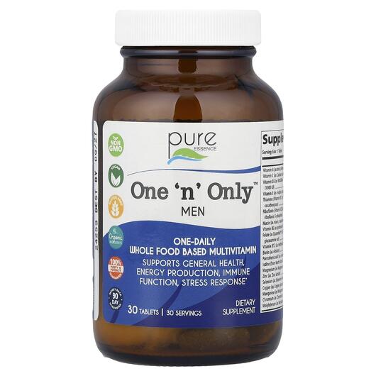 Основное фото товара Pure Essence, Витамины для мужчин, One 'n' Only Men, 30