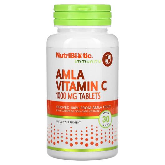 Основное фото товара Витамин C, Immunity Amla Vitamin C 1000 mg, 30 таблеток
