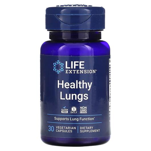 Основное фото товара Поддержка органов дыхания, Healthy Lungs, 30 капсул