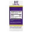 Фото состава Метилкобаламин B12, Methylcobalamin B-12 2500 mcg, 90 таблеток