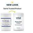 Фото состава Vital Nutrients, Клетчатка, Whole Fiber Fusion Powder, 261 г