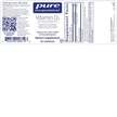 Фото состава Pure Encapsulations, Витамин D3, Vitamin D3 1000 IU, 60 капсул