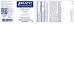 Фото состава Pure Encapsulations, Литий, Lithium orotate 5 mg, 180 капсул