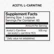 Фото состава Momentous, L-Карнитин, Acetyl L-Carnitine, 60 капсул