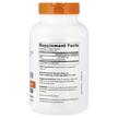 Фото состава Doctor's Best, MSM 1000 мг с OptiMSM, MSM 1000 mg, 180 капсу