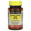 Фото применение Alpha-Lipoic Acid 600 mg, Альфа-липоевая кислота 600 мг, 30 капсу