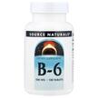 Фото применение Source Naturals, Витамин B-6 500 мг, B6 500 mg 100, 100 таблеток