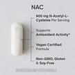Фото применение Sports Research, NAC N-ацетилцистеин, NAC 600 mg, 90 капсул