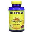 Фото применение Natures Life, Масло печени трески, Cod Liver Oil, 180 капсул