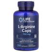 Фото применение Life Extension, L-Аргинин, L-Arginine Caps 700 mg, 200 капсул