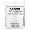 Фото применение CodeAge, Витамины, E-Sport Vitamins+, 90 капсул