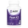 Фото применение AOR, Менатетренон K2, Peak K2, 90 капсул