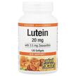 Фото применение Natural Factors, Лютеин 20 мг, Lutein 20 mg 120, 120 капсул