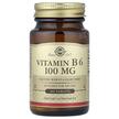 Фото використання Solgar, Vitamin B6 100 mg, Вітамін B6 100 мг, 100 таблеток