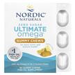 Фото применение Ultimate Omega Tropical Fruit 600 mg, Рыбий жир Омега-3, 54 конфе