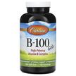 Фото применение Carlson, B-комплекс, B-100 Gel, 200 капсул