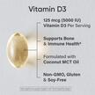 Фото применение Витамин D3, Vitamin D3 with Coconut Oil 5000 IU, 30 капсул