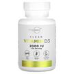 Фото применение TypeZero, Витамин D3, Clean Vitamin D3 2000 IU, 240 капсул