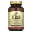 Фото применение Solgar, Поддержка сна, Sleep Triple Action, 60 таблеток