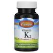 Фото применение Carlson, Витамин K2, Vitamin K2 90 mcg, 60 капсул